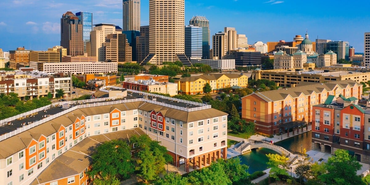 Houses in Indianapolis, Indiana